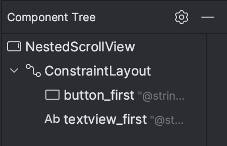 Component Tree