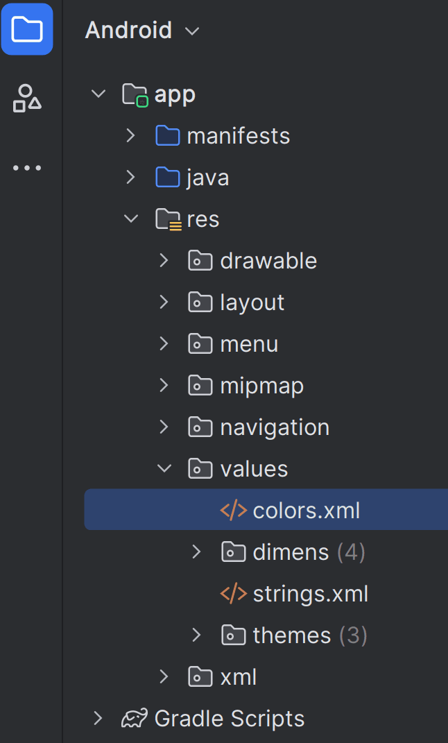 Color Resources