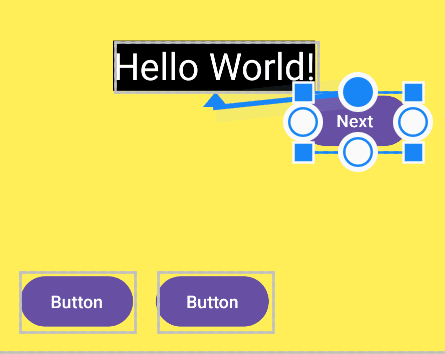 The Next button should move up to stick to the bottom of the TextView