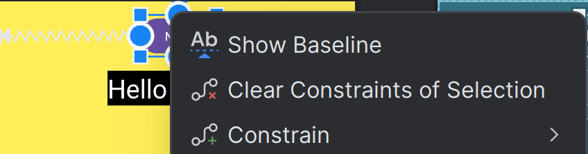 Clear Constraints of Selection