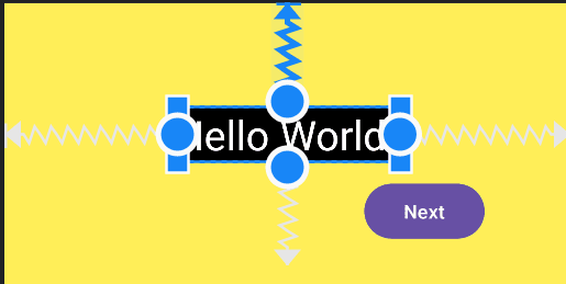 Recreate the top constraint of the TextView