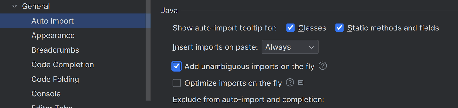 Auto Imports